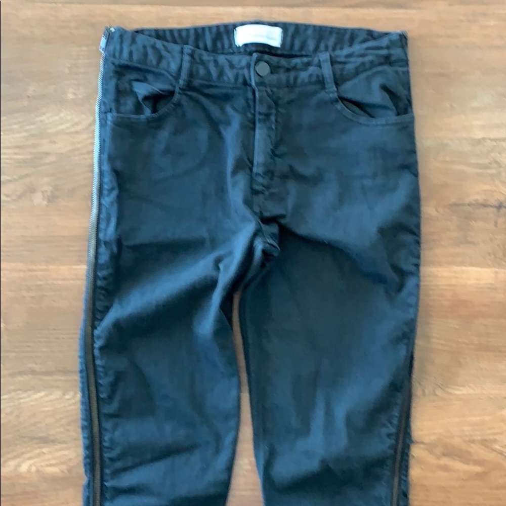 Superfine x Alexander Wang Side Zip Jeans - Picture 4 of 10